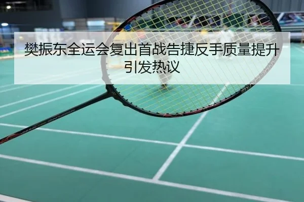 樊振东全运会复出首战告捷反手质量提升引发热议
